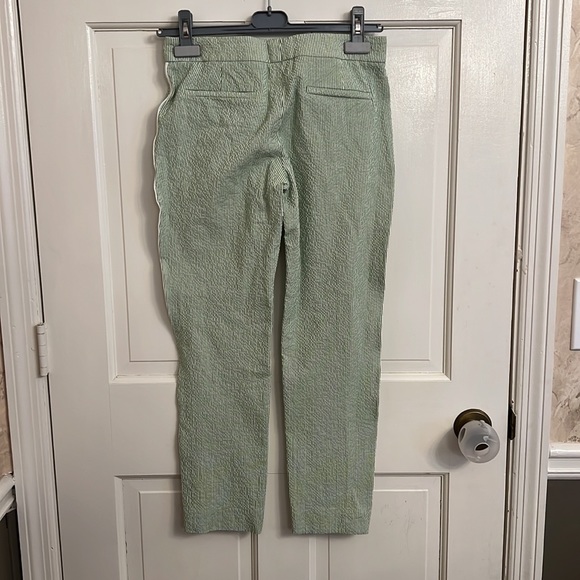 Akris Punto Green Cropped Pants Size 2 - Picture 4 of 12
